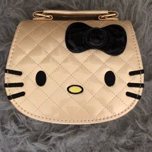 NEW Hello Kitty Purse 👛 Gold Bronze Metallic